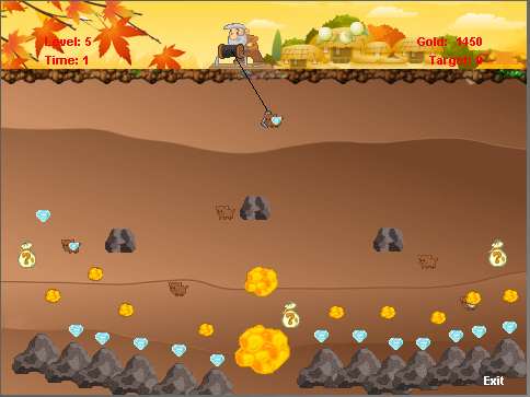 Gold Miner - favorite classic gold rush game